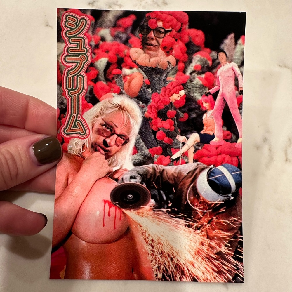 Supreme limited edition sticker